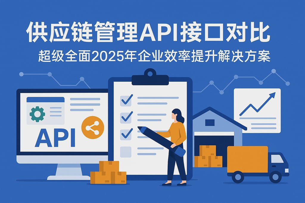 供应链管理API接口对比，超级全面2025年企业效率提升解决方案