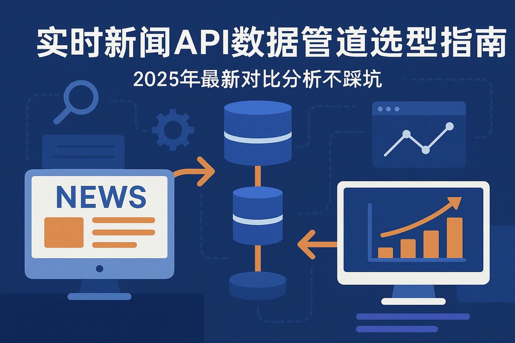 实时新闻api数据管道选型指南，2025年最新对比分析不踩坑
