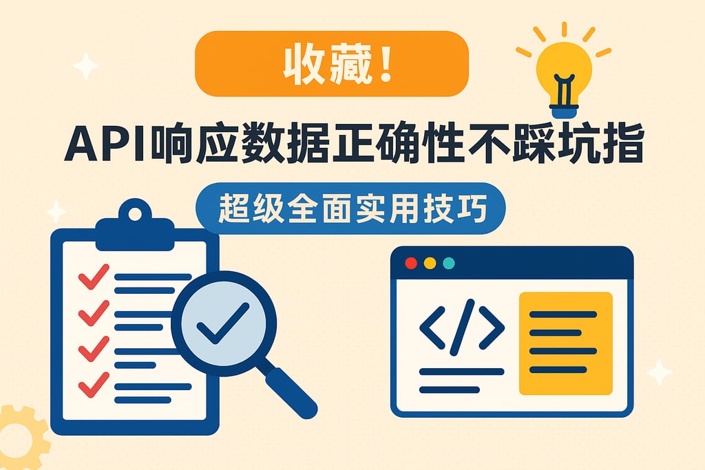 收藏！API响应数据正确性不踩坑指南，超级全面实用技巧