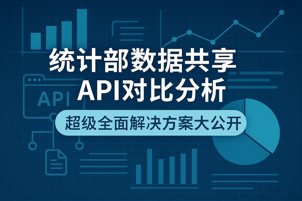 收藏！统计部门数据共享API对比分析，超级全面解决方案大公开