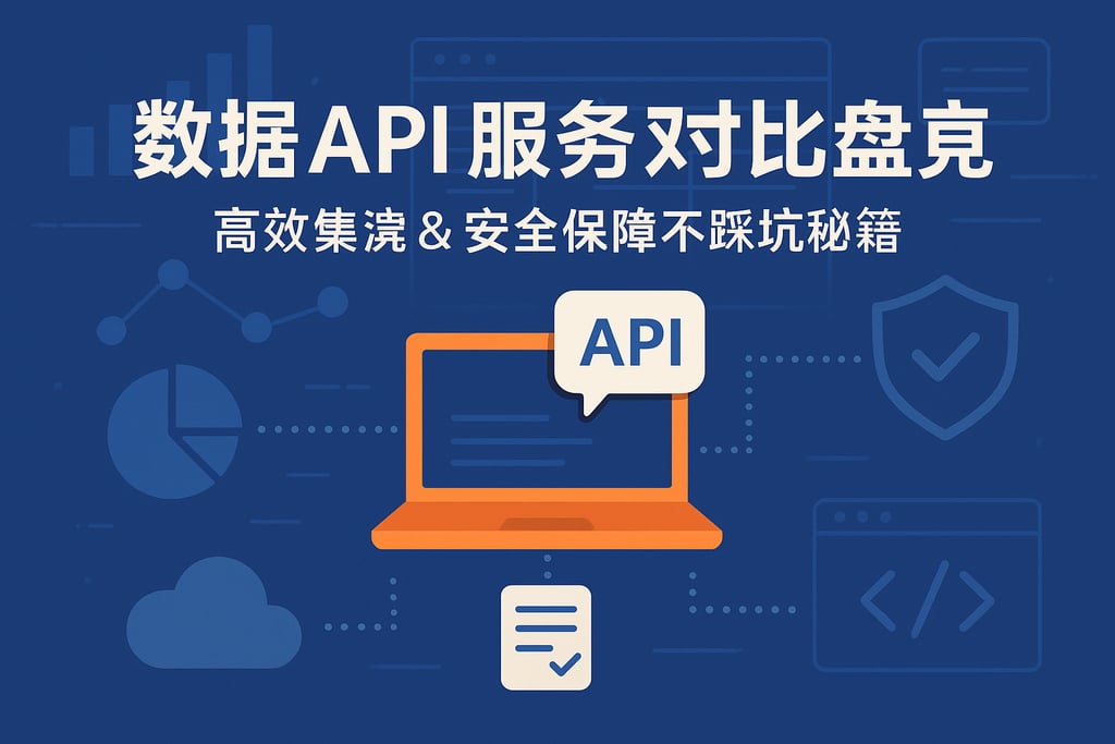 数据API服务对比盘点，超级全面！高效集成与安全保障不踩坑秘籍