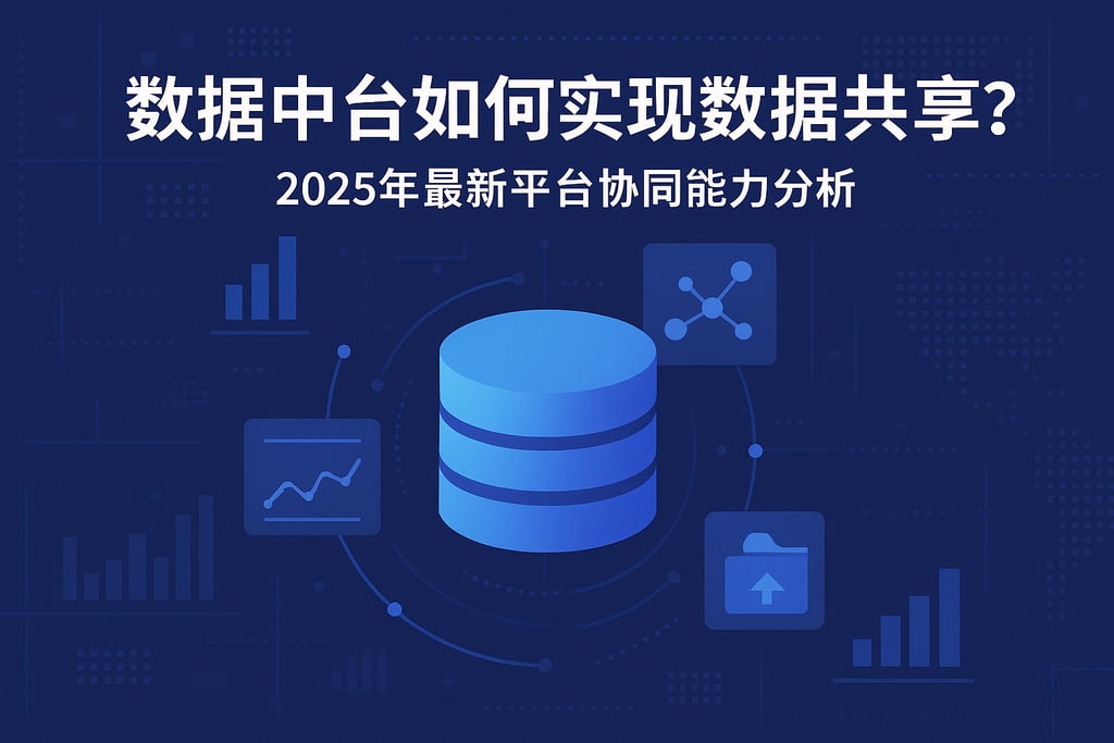 数据中台如何实现数据共享？2025年最新平台协同能力分析