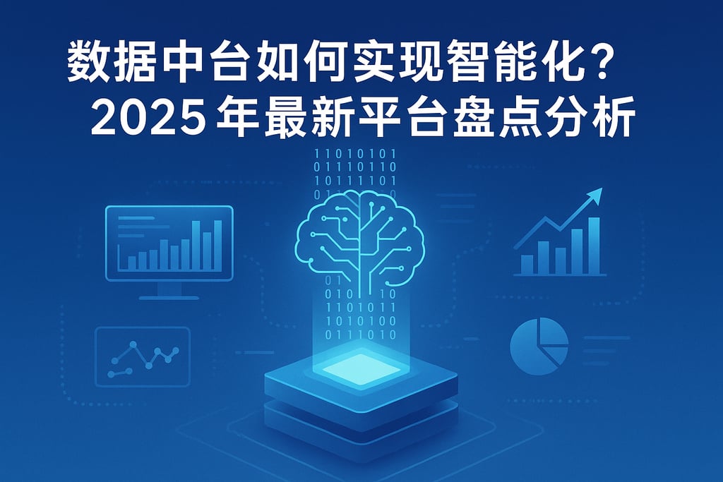 数据中台如何实现智能化？2025年最新平台盘点分析