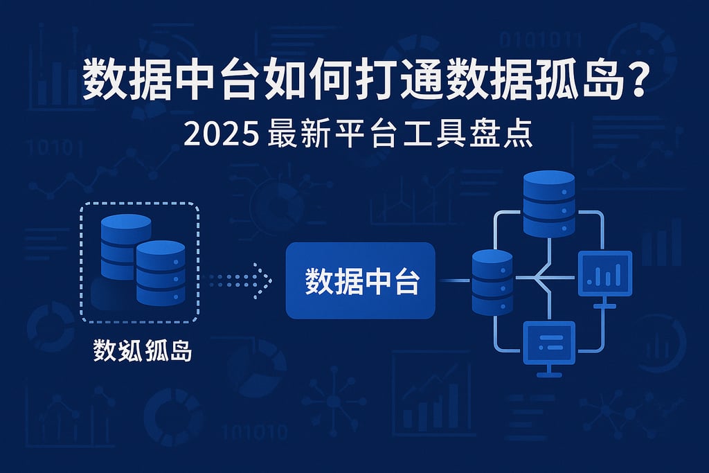 数据中台如何打通数据孤岛？2025年最新平台工具盘点