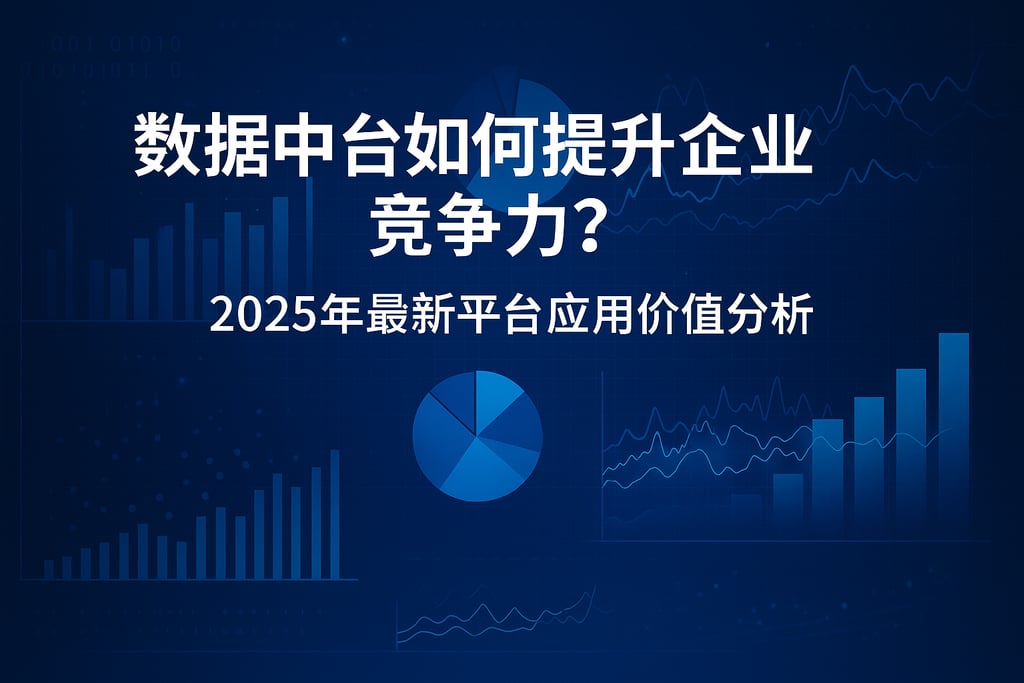 数据中台如何提升企业竞争力？2025年最新平台应用价值分析