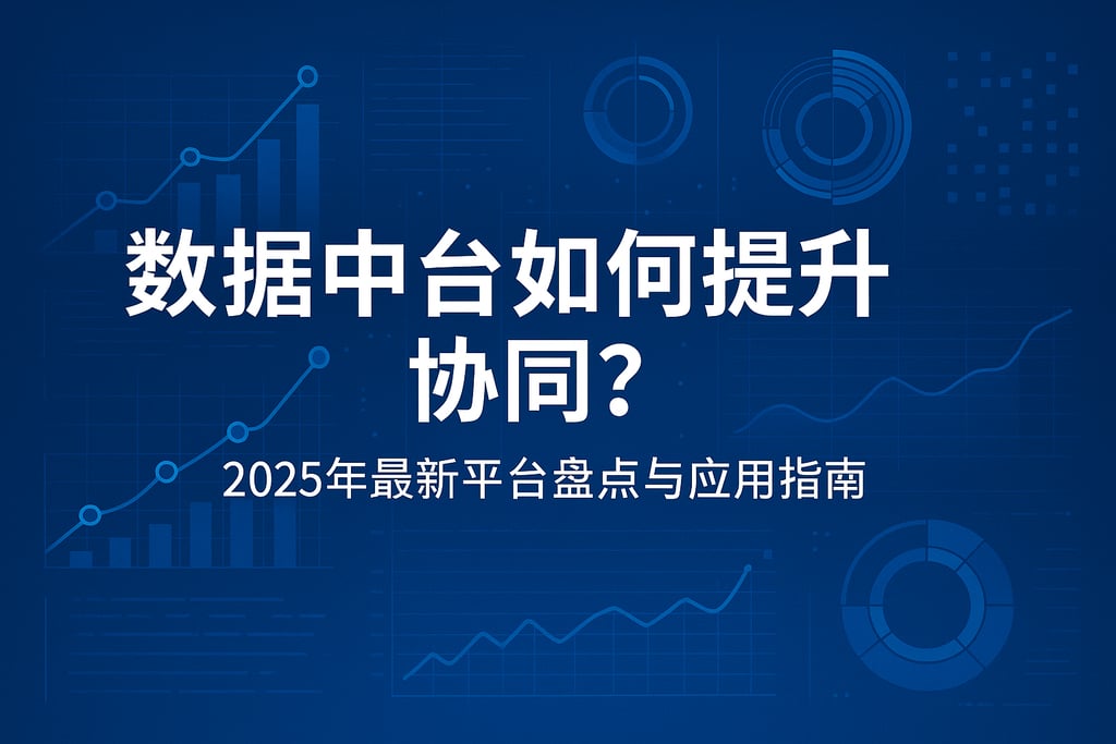 数据中台如何提升协同？2025年最新平台盘点与应用指南