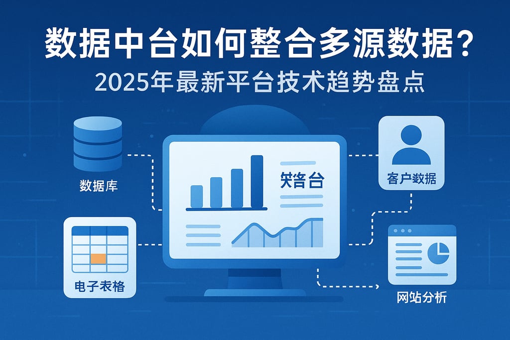 数据中台如何整合多源数据？2025年最新平台技术趋势盘点
