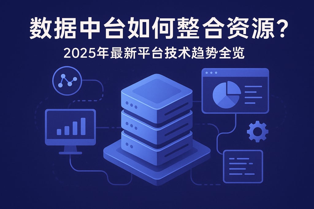 数据中台如何整合资源？2025年最新平台技术趋势全览