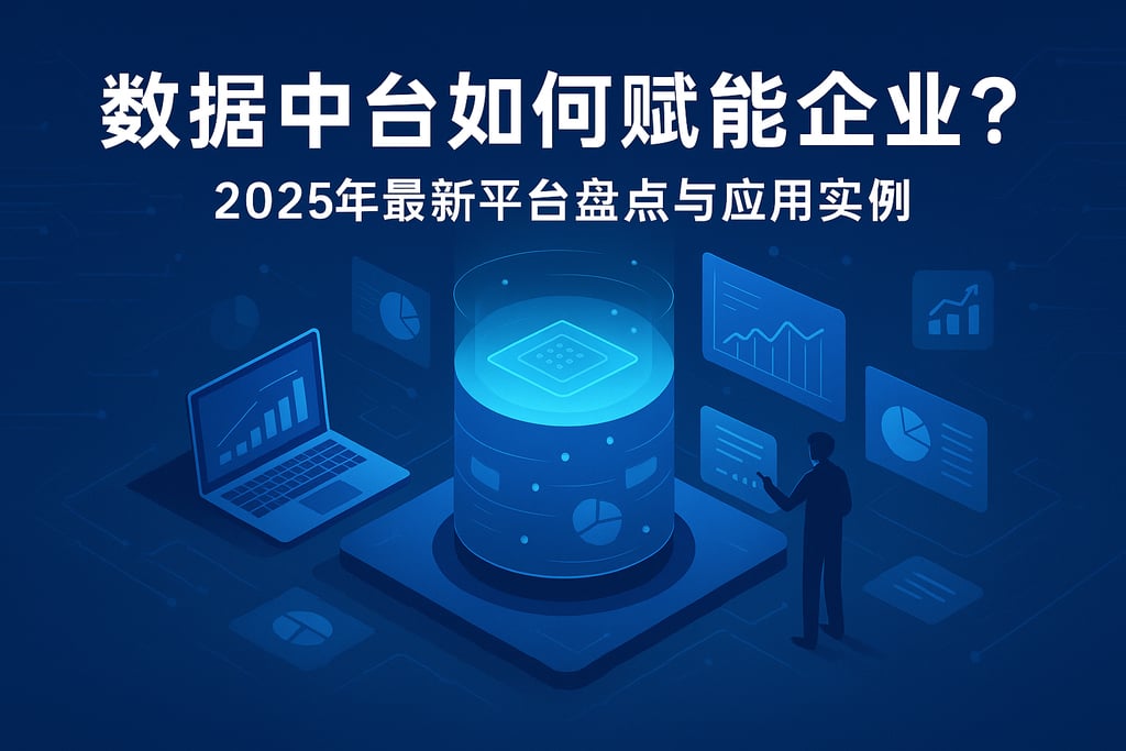 数据中台如何赋能企业？2025年最新平台盘点与应用实例