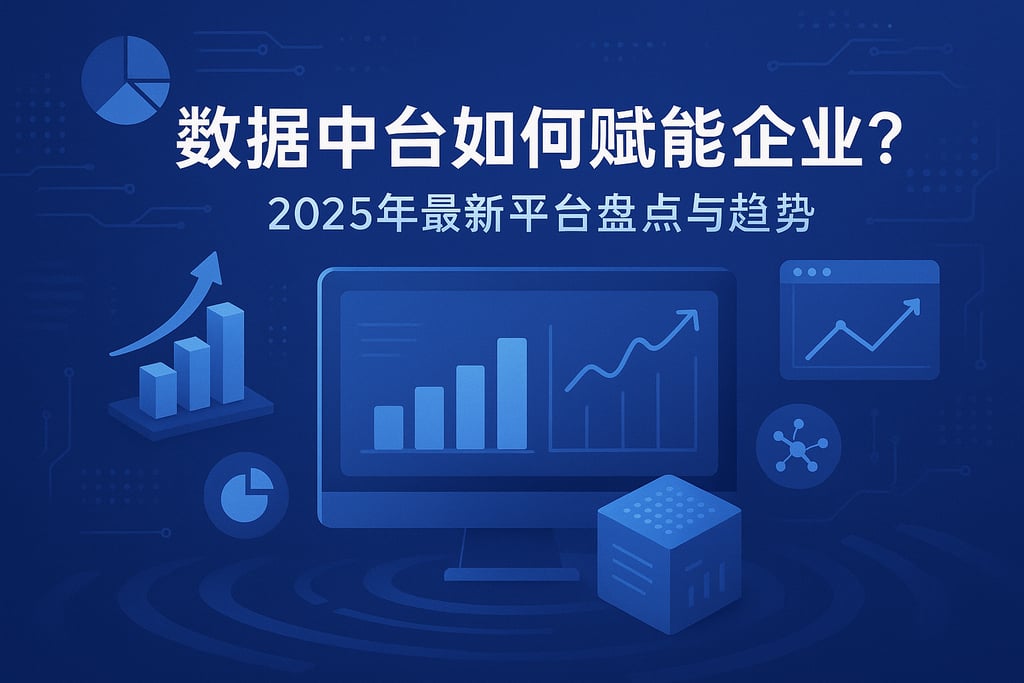 数据中台如何赋能企业？2025年最新平台盘点与趋势