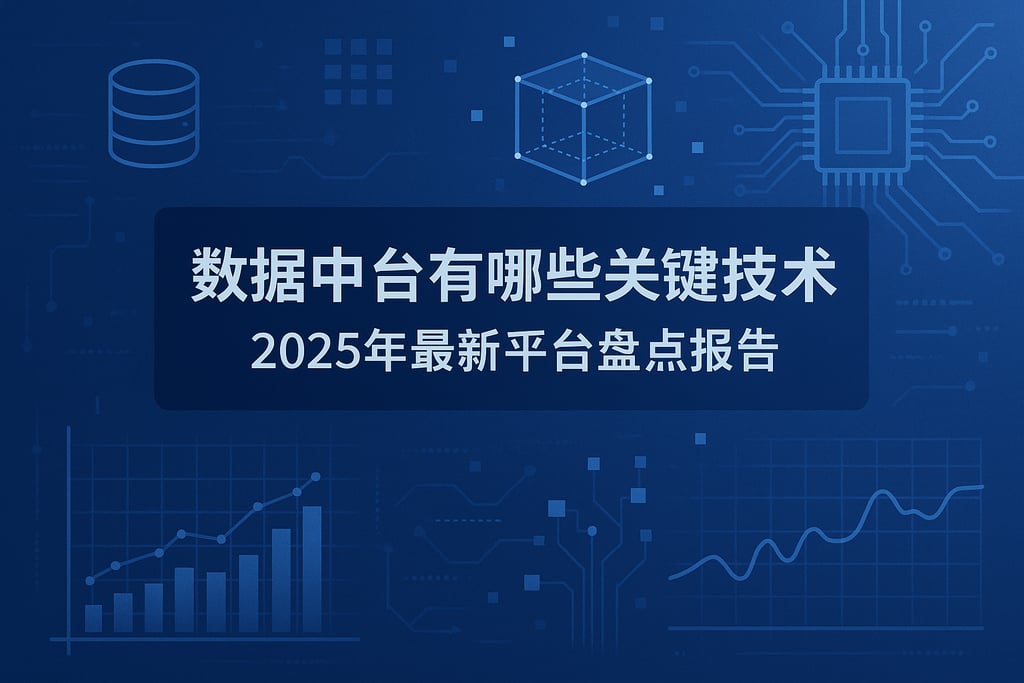 数据中台有哪些关键技术？2025年最新平台盘点报告