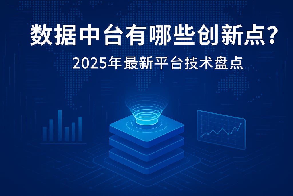 数据中台有哪些创新点？2025年最新平台技术盘点