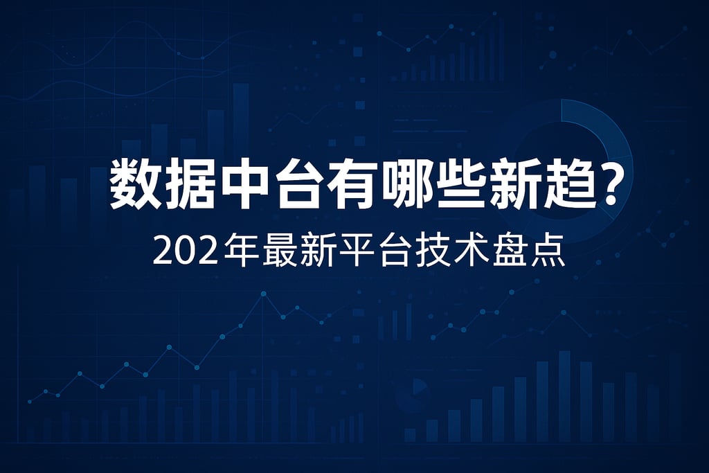数据中台有哪些新趋势？2025年最新平台技术盘点