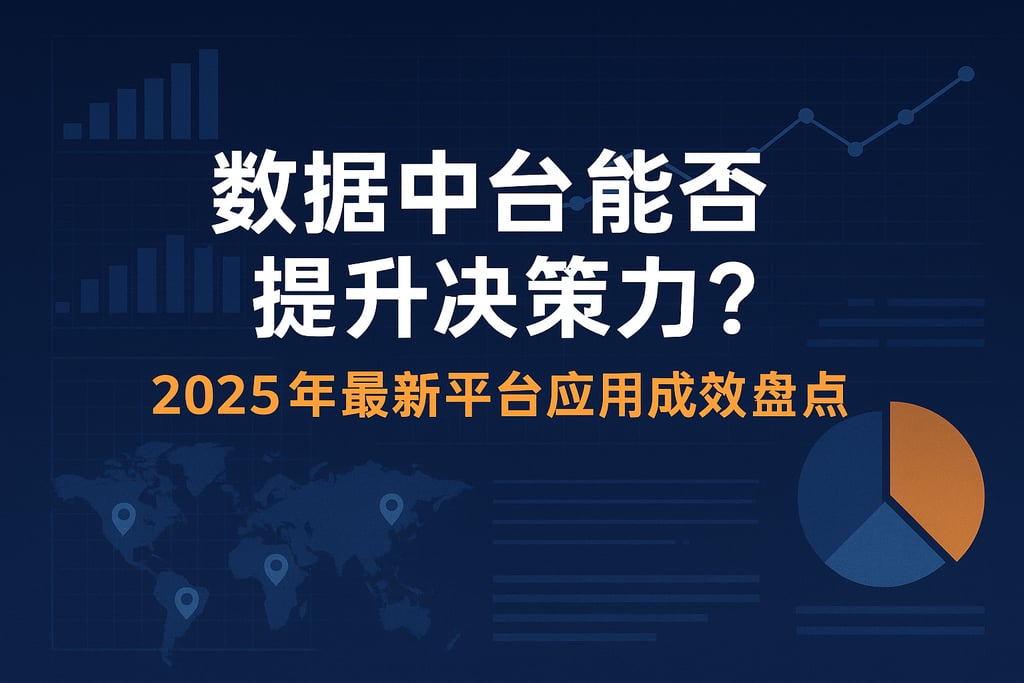数据中台能否提升决策力？2025年最新平台应用成效盘点