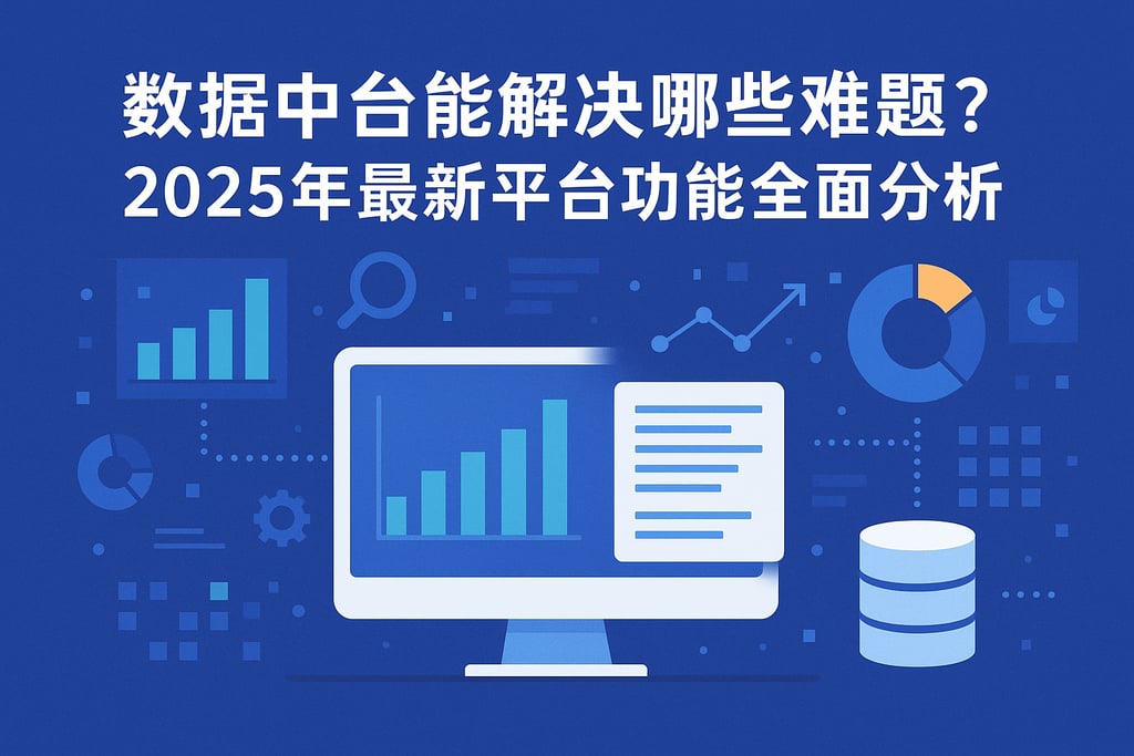 数据中台能解决哪些难题？2025年最新平台功能全面分析