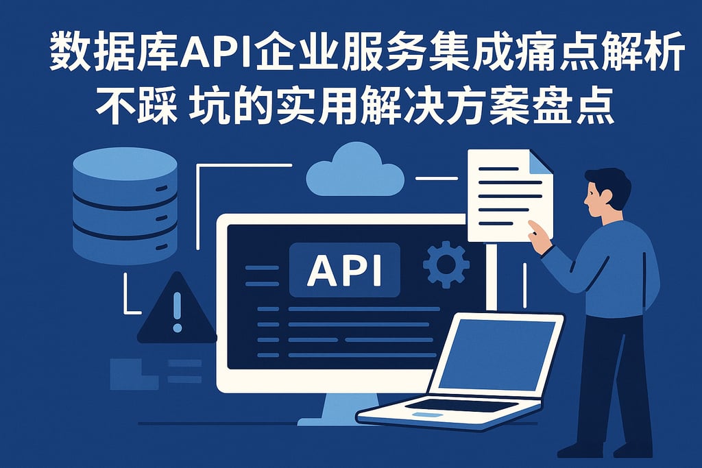 数据库API企业服务集成痛点解析，不踩坑的实用解决方案盘点