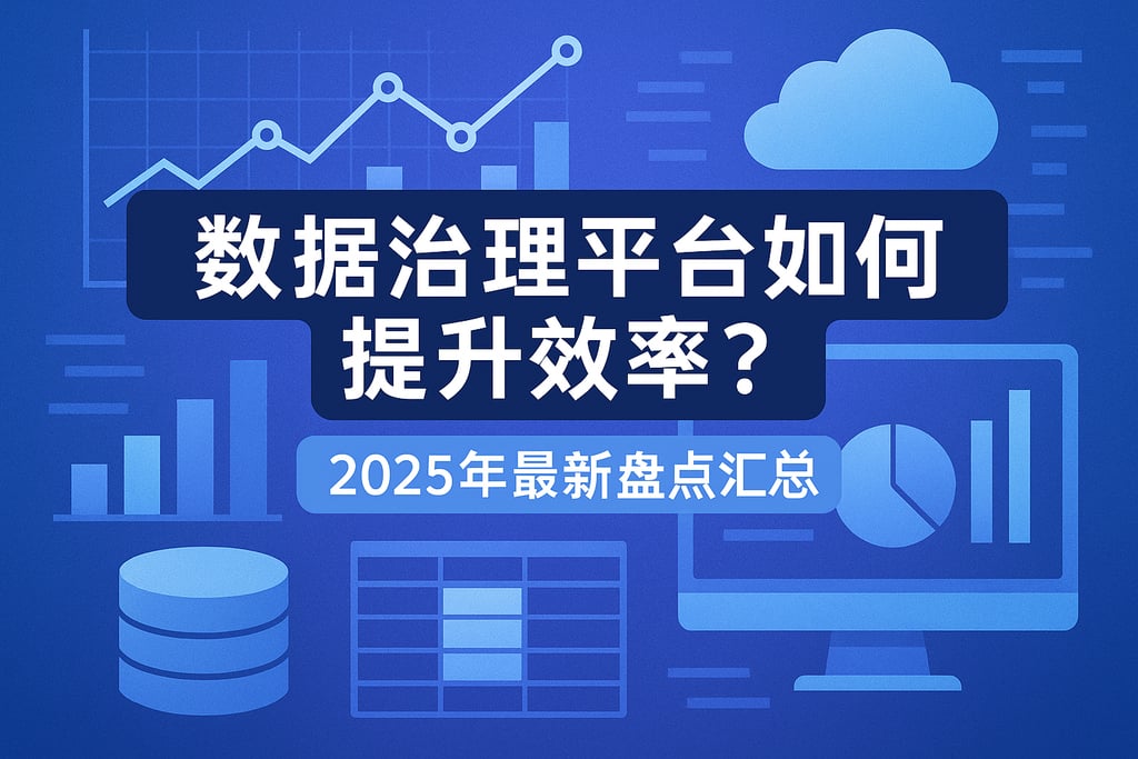 数据治理平台如何提升效率？2025年最新盘点汇总