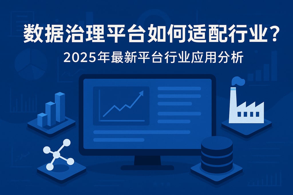 数据治理平台如何适配行业？2025年最新平台行业应用分析