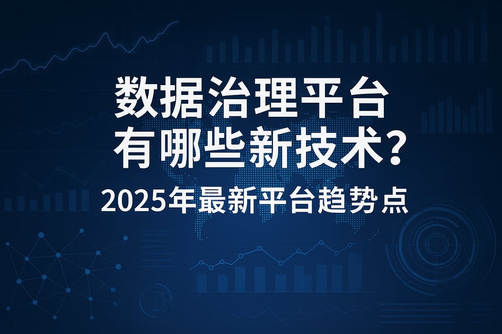 数据治理平台有哪些新技术？2025年最新平台趋势盘点
