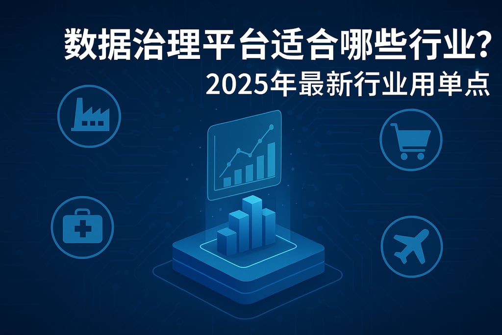 数据治理平台适合哪些行业？2025年最新行业应用盘点