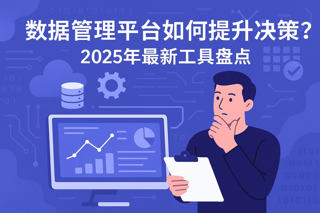 数据管理平台如何提升决策？2025年最新工具盘点
