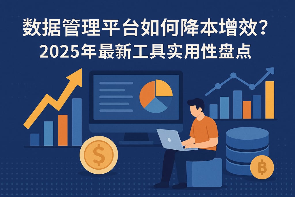 数据管理平台如何降本增效？2025年最新工具实用性盘点