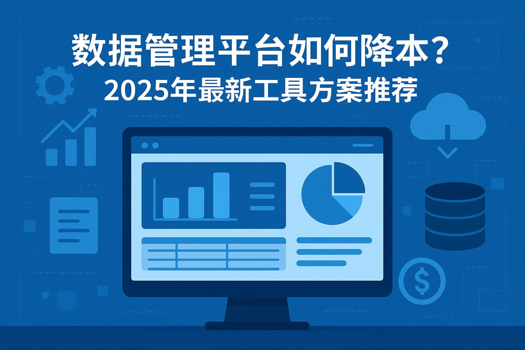 数据管理平台如何降本？2025年最新工具方案推荐
