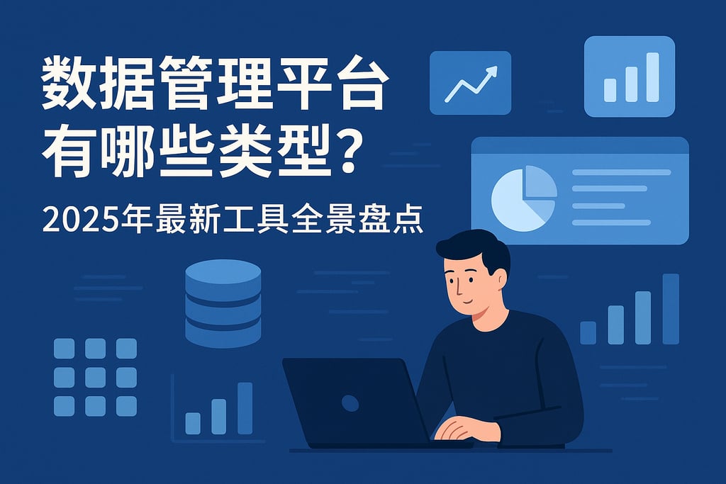 数据管理平台有哪些类型？2025年最新工具全景盘点