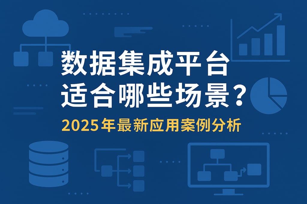 数据集成平台适合哪些场景？2025年最新应用案例分析
