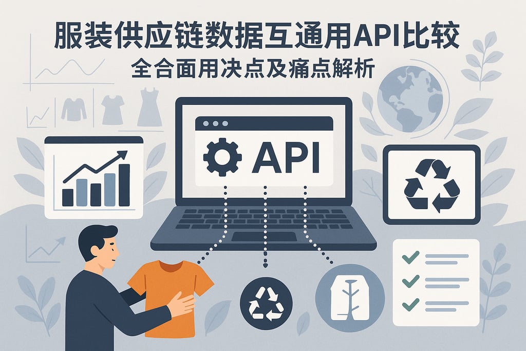 服装供应链可持续数据互通API对比分析，超级全面的解决方案与痛点解析