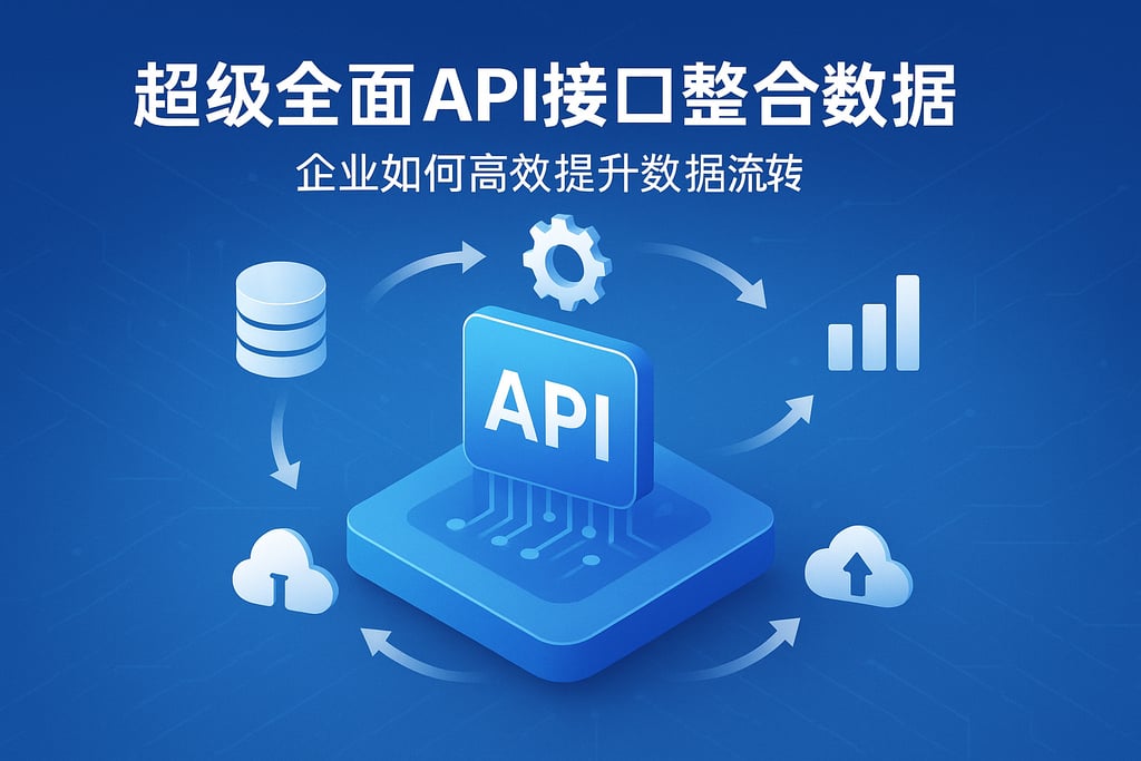 超级全面API接口整合数据解决方案，企业如何高效提升数据流转