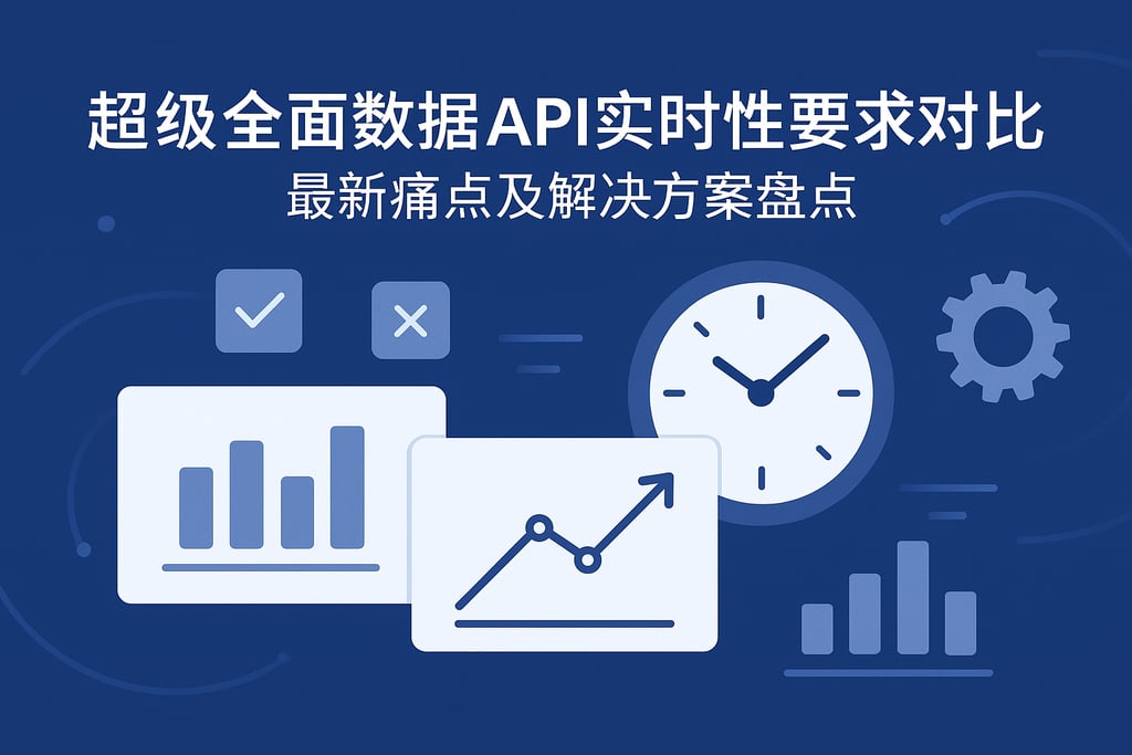 超级全面数据API实时性要求对比，最新痛点及解决方案盘点