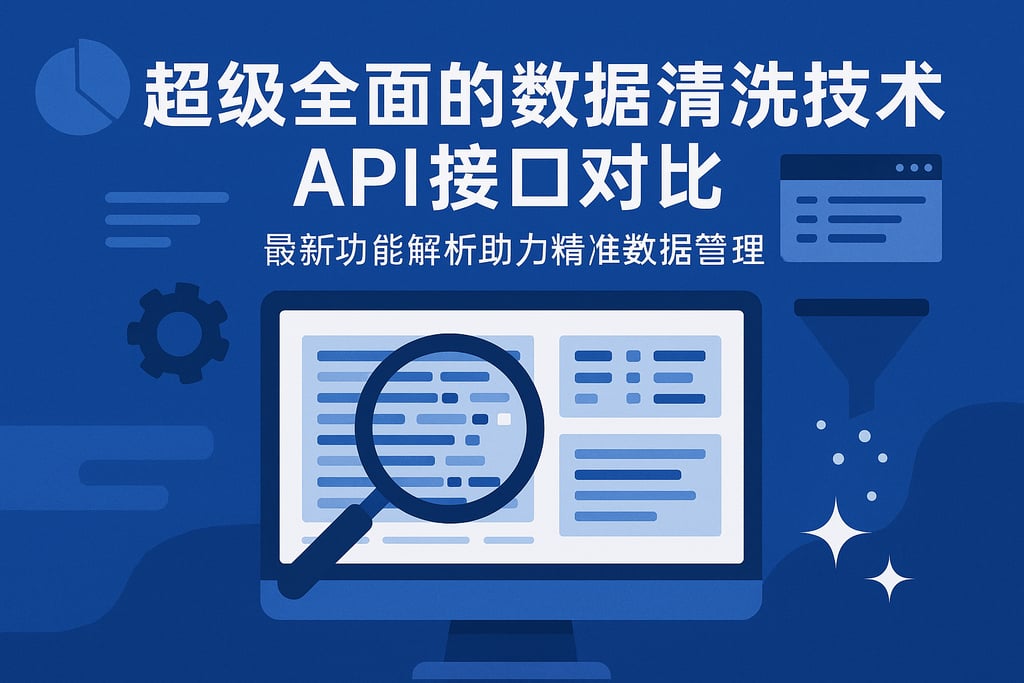 超级全面的数据清洗技术API接口对比，最新功能解析助力精准数据管理