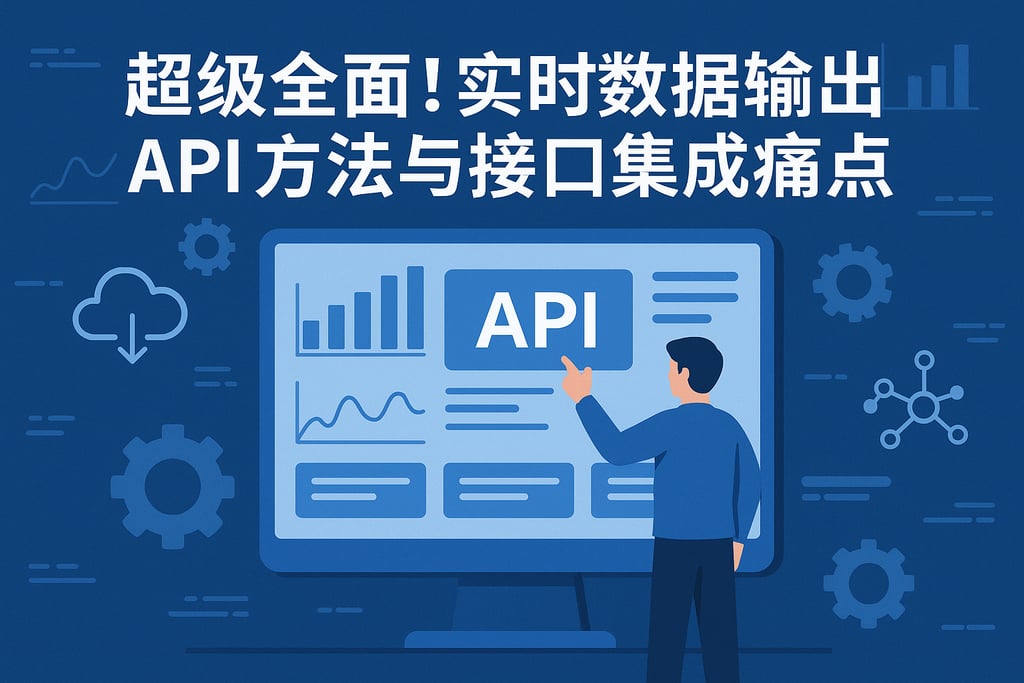 超级全面！实时数据输出API方法与接口集成痛点解决方案