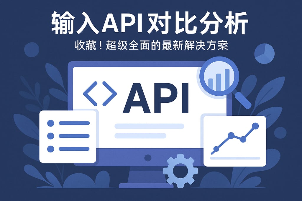输入api对比分析，收藏！超级全面的最新解决方案