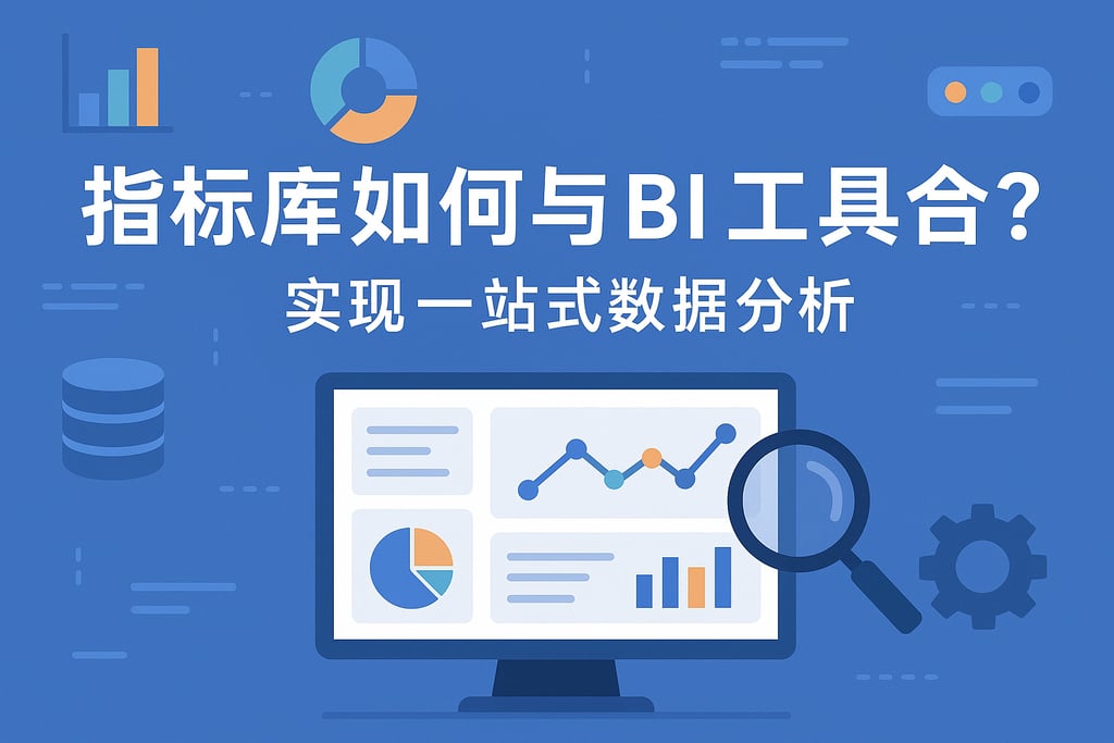 指标库如何与BI工具结合?实现一站式数据分析 | 帆软数字化转型知识库