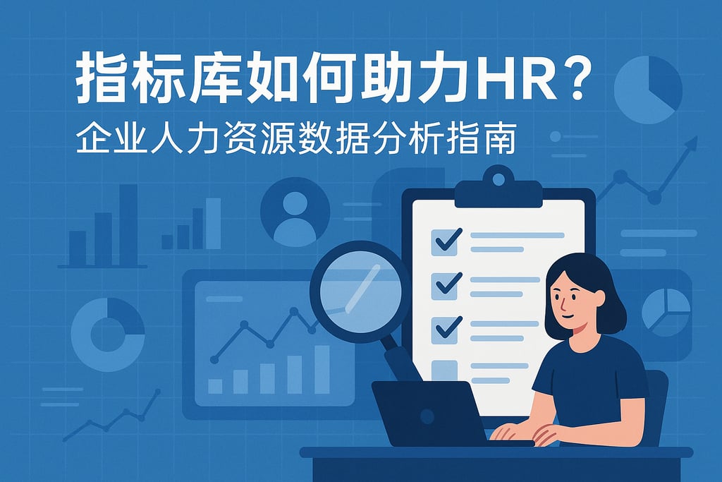 指标库如何助力HR?企业人力资源数据分析指南 | 帆软数字化转型知识库