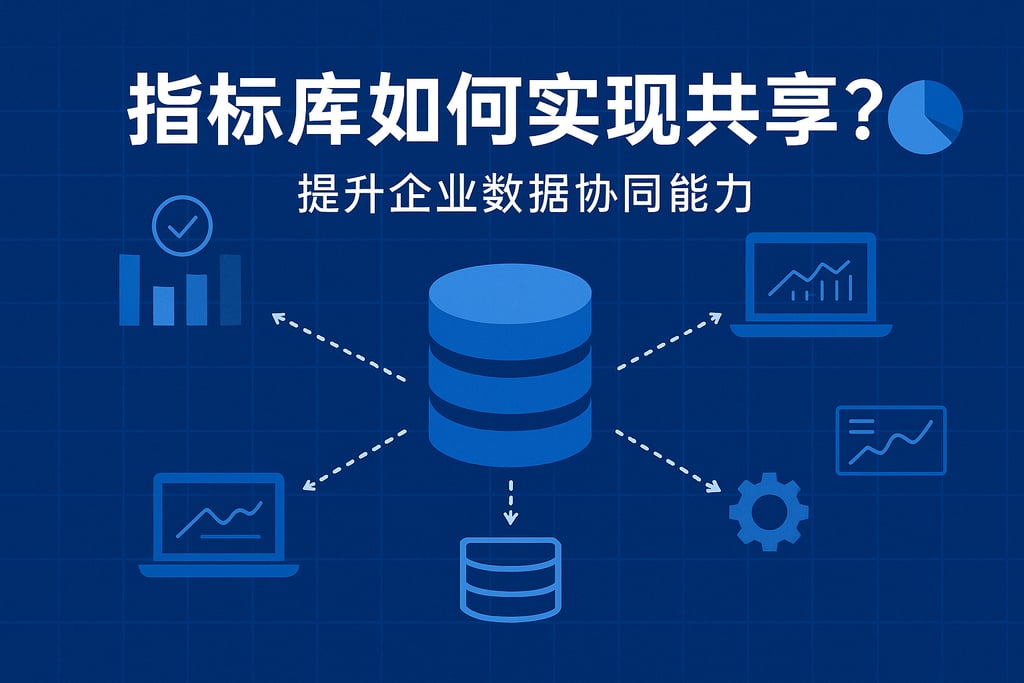 指标库如何实现共享?提升企业数据协同能力 | 帆软数字化转型知识库