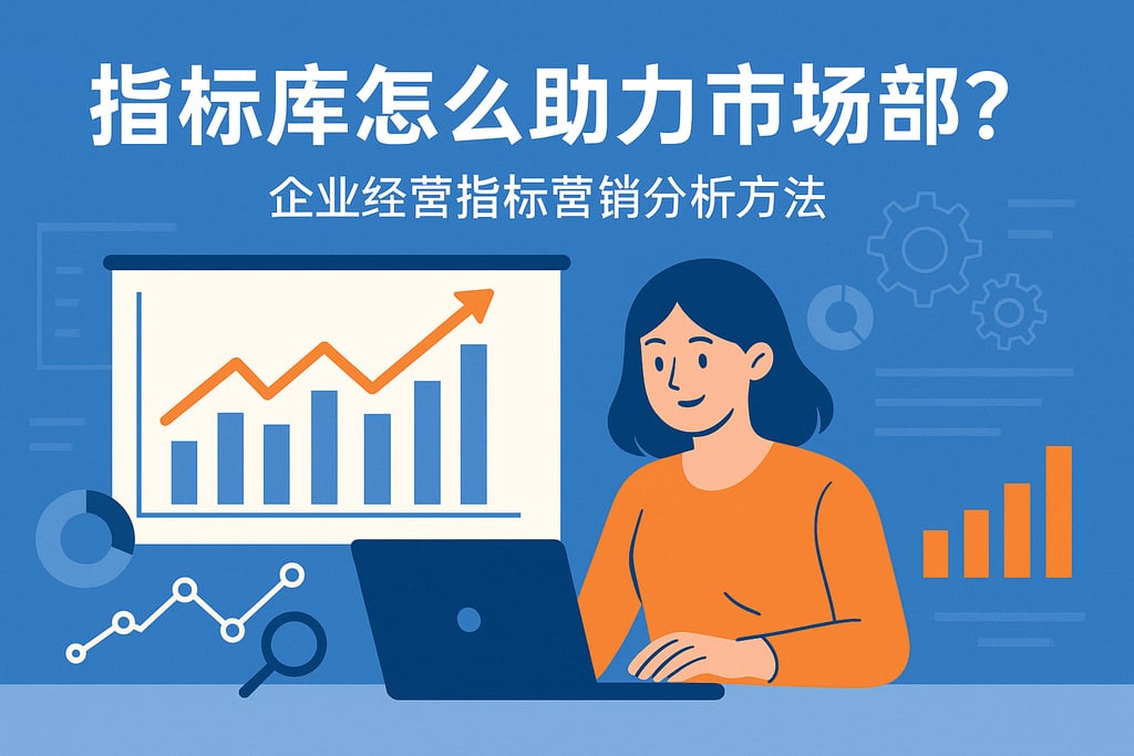 指标库怎么助力市场部?企业经营指标营销分析方法 | 帆软数字化转型知识库