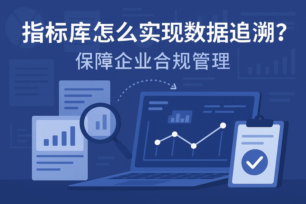 指标库怎么实现数据追溯?保障企业合规管理 | 帆软数字化转型知识库