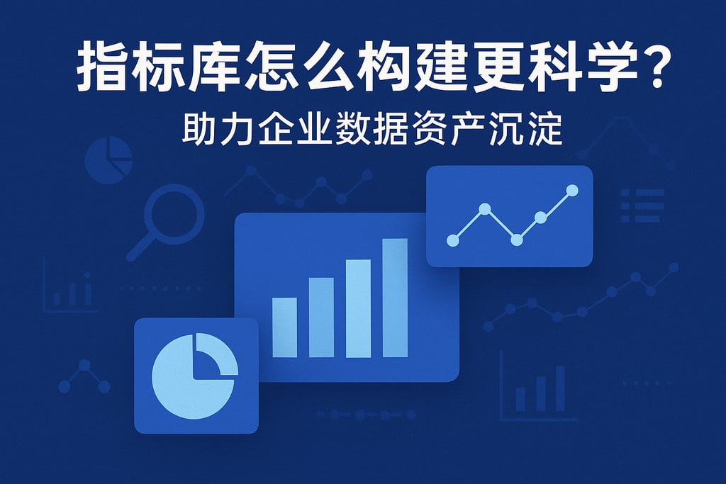 指标库怎么构建更科学?助力企业数据资产沉淀 | 帆软数字化转型知识库