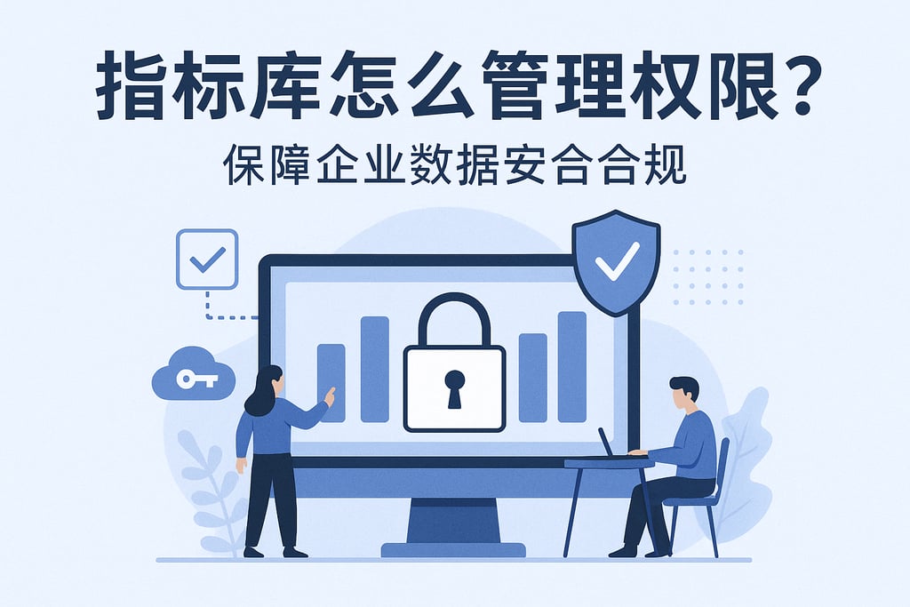 指标库怎么管理权限?保障企业数据安全合规 | 帆软数字化转型知识库