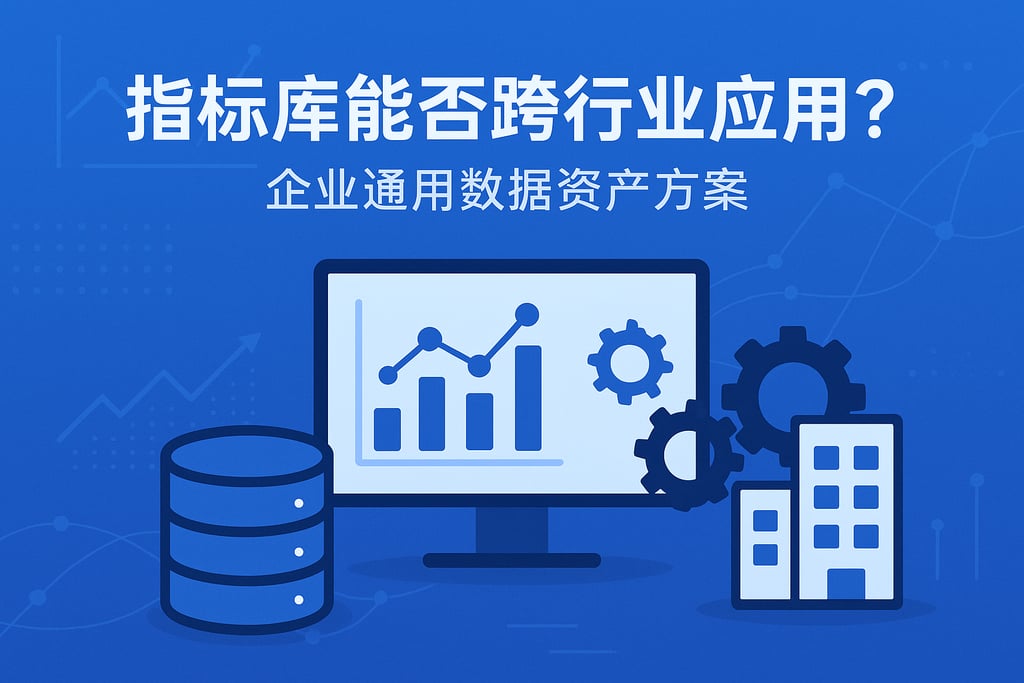 指标库能否跨行业应用?企业通用数据资产方案 | 帆软数字化转型知识库