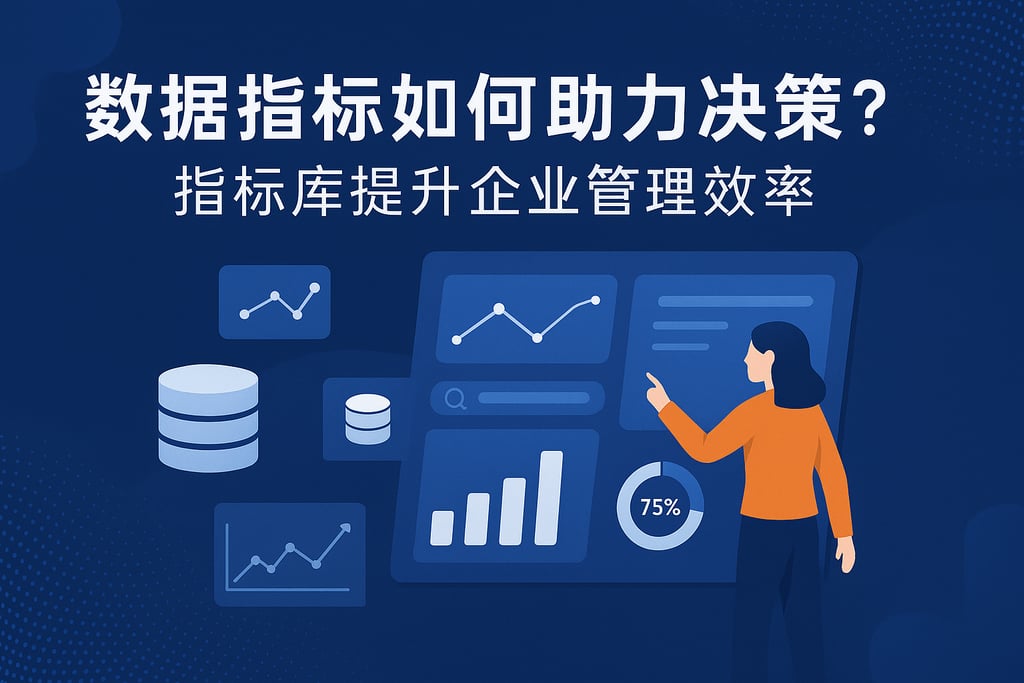 数据指标如何助力决策?指标库提升企业管理效率 | 帆软数字化转型知识库