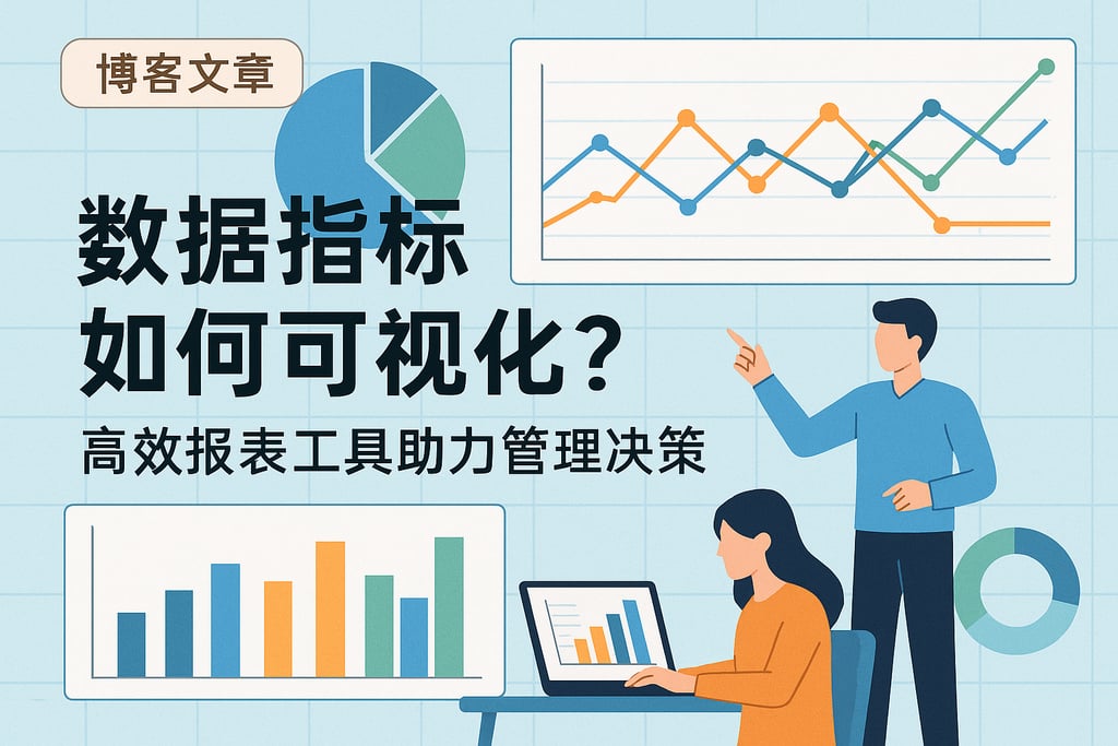 数据指标如何可视化?高效报表工具助力管理决策 | 帆软数字化转型知识库