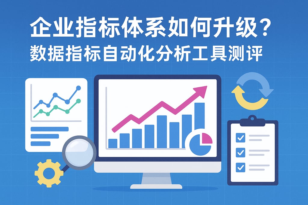 企业指标体系如何升级？数据指标自动化分析工具测评