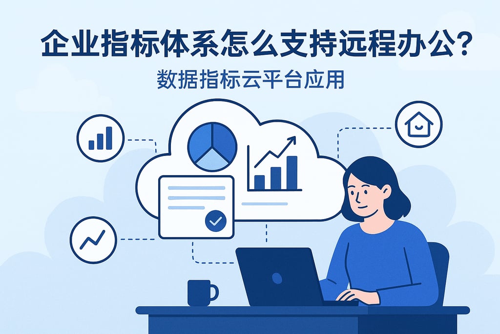 企业指标体系怎么支持远程办公？数据指标云平台应用