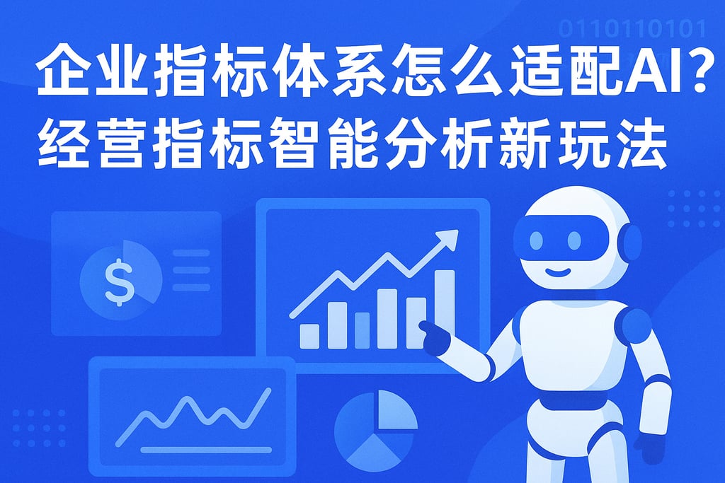 企业指标体系怎么适配AI？经营指标智能分析新玩法