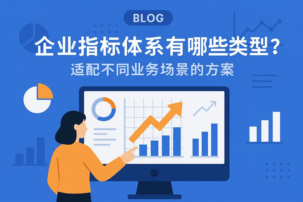 企业指标体系有哪些类型？适配不同业务场景的方案