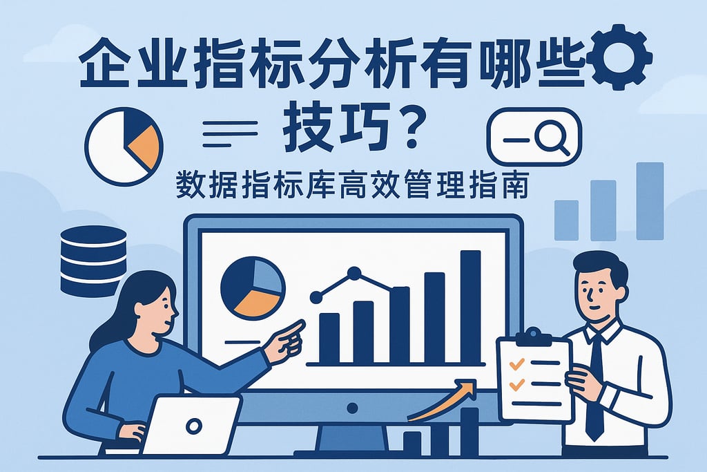 企业指标分析有哪些技巧？数据指标库高效管理指南